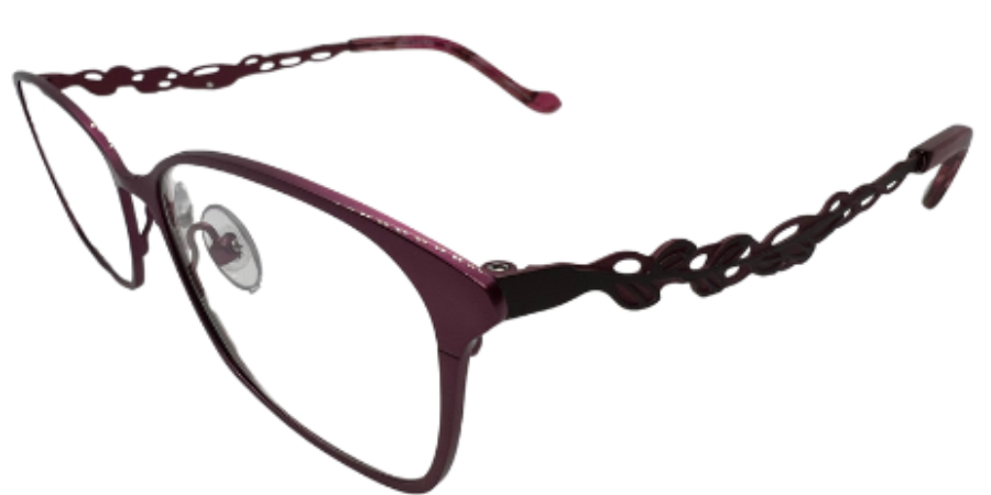 Zio Leaf 7 C.88 Shiny pink/satin brown